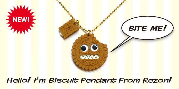 BISCUIT PENDANT BITE ME! Hello! I'm Biscuit Pendant From Rezon!